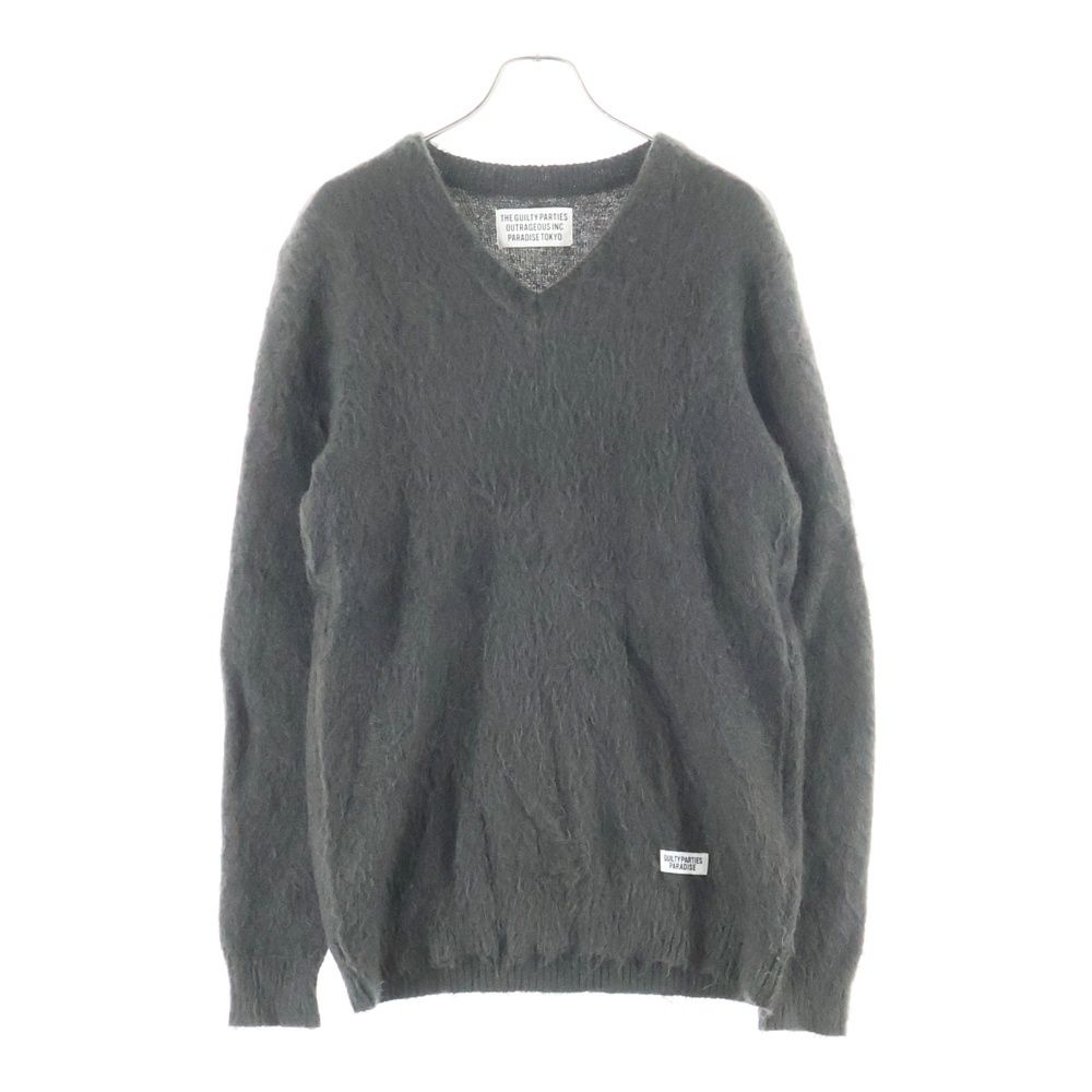 WACKO MARIA (ワコマリア) MOHAIR V NECK SWEATER モヘアVネック