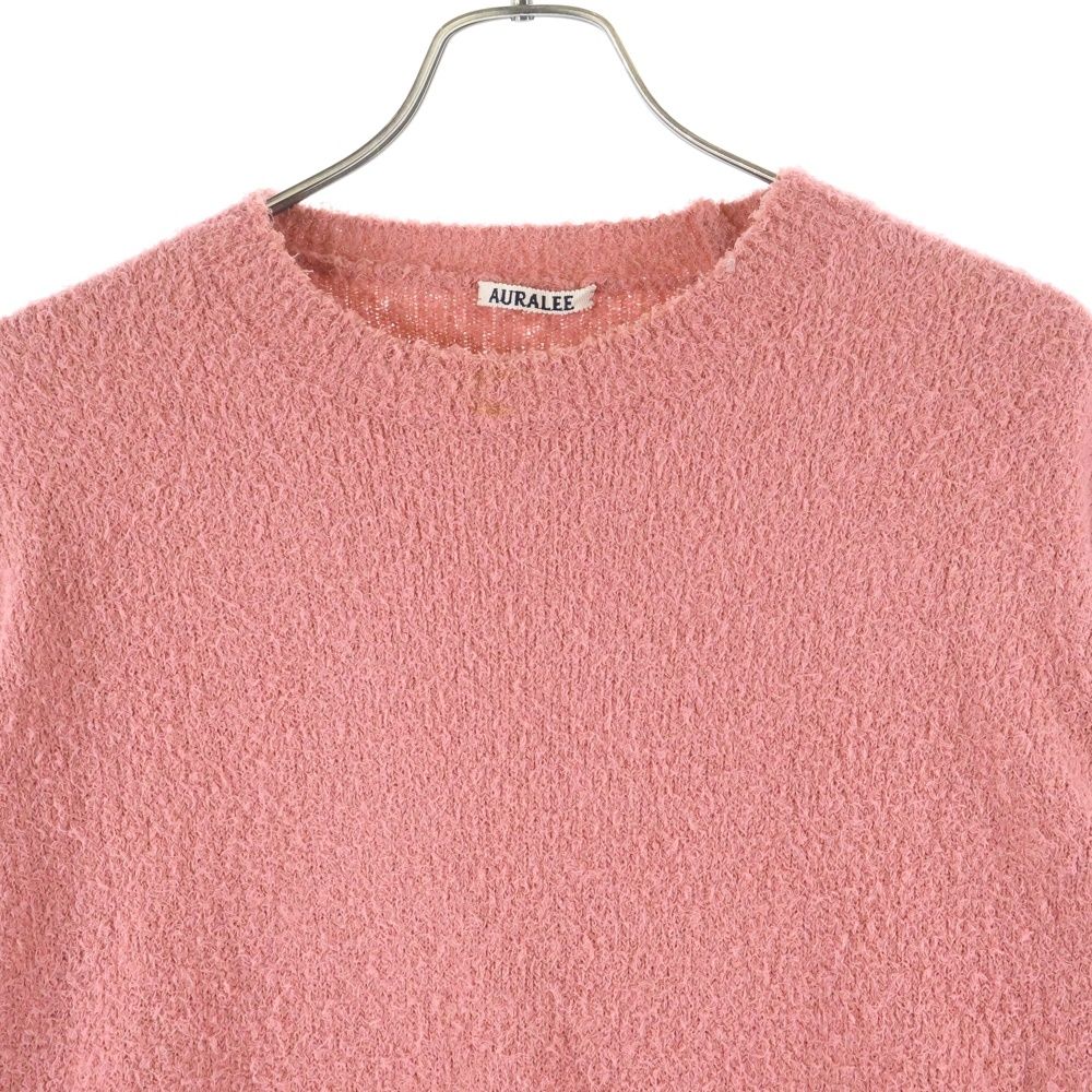 AURALEE (オーラリー) 22SS COTTON LINEN CUT SHAGGY KNIT コットン