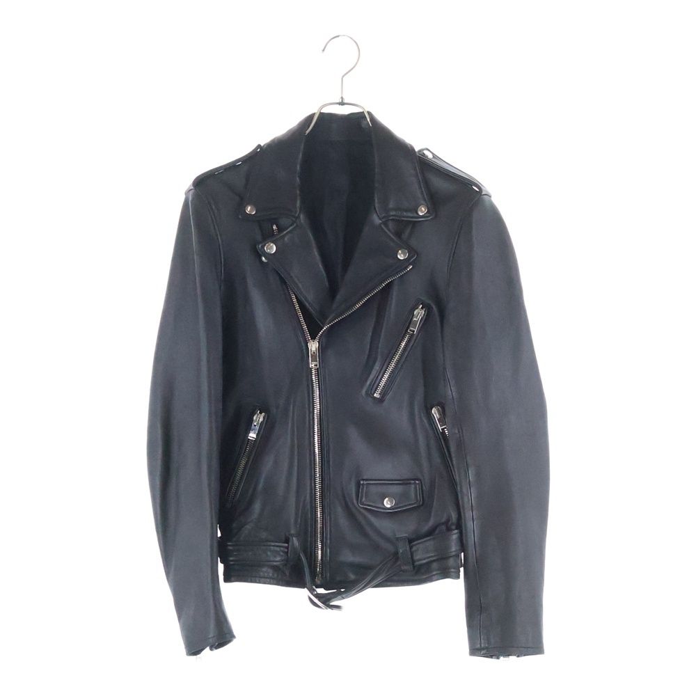 LITHIUM HOMME (リチウム オム) ラムレザーダブルライダースジャケット