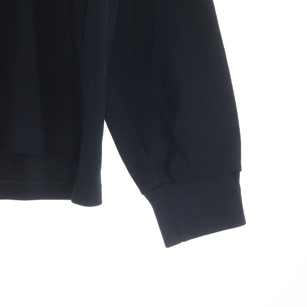 kolor (カラー) 23AW ドッキングカラー コットン 長袖ポロシャツ