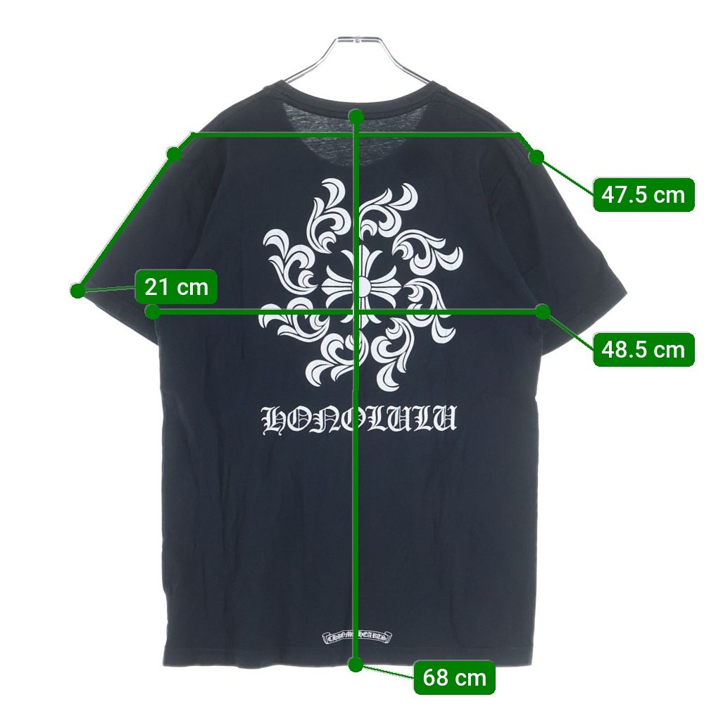 CHROME HEARTS (クロムハーツ) Honolulu CH PLS TEE ホノルル限定 CH