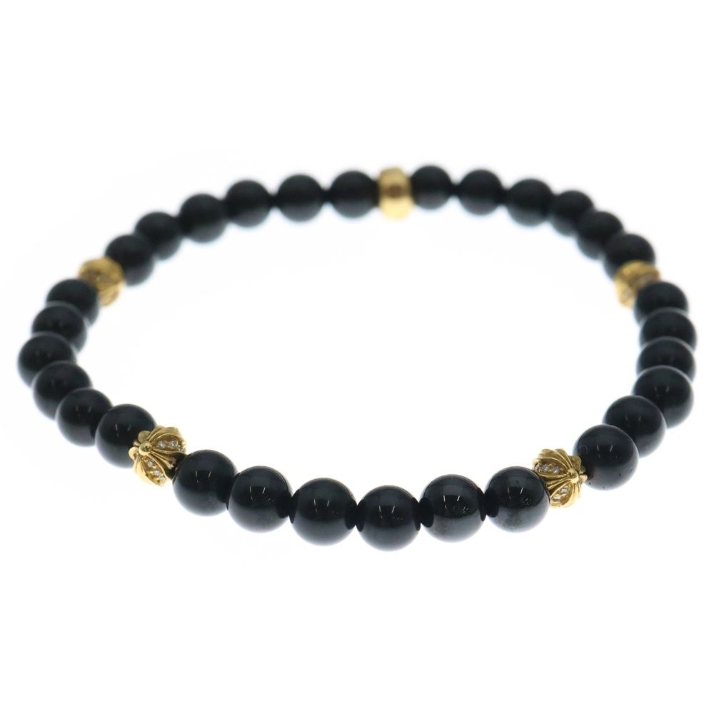 CHROME HEARTS (クロムハーツ) 22k 6mm BEADS 6mm ビーズブレスレット