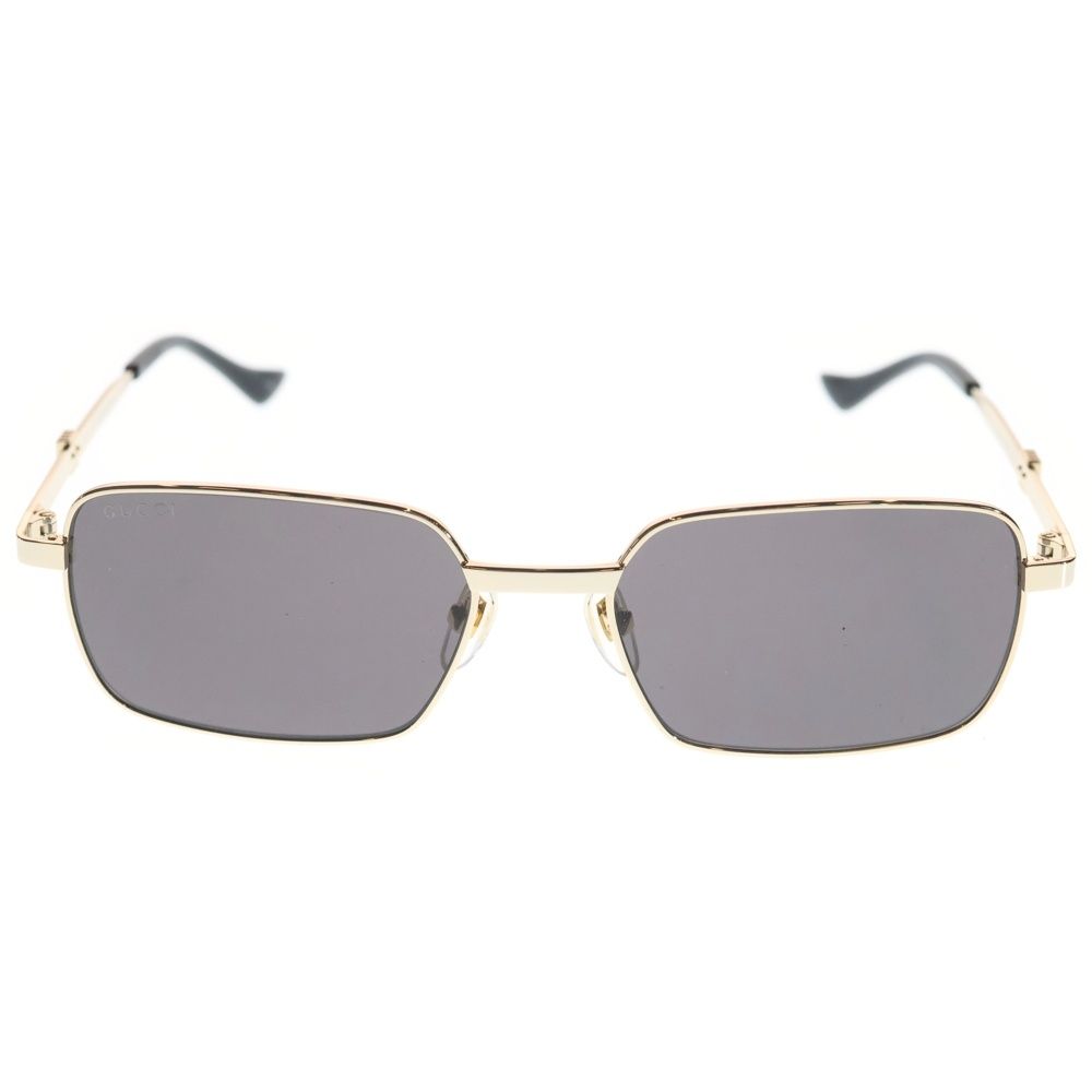 GUCCI (グッチ) GG1495S メタルフレーム サングラス ゴールド - メルカリ