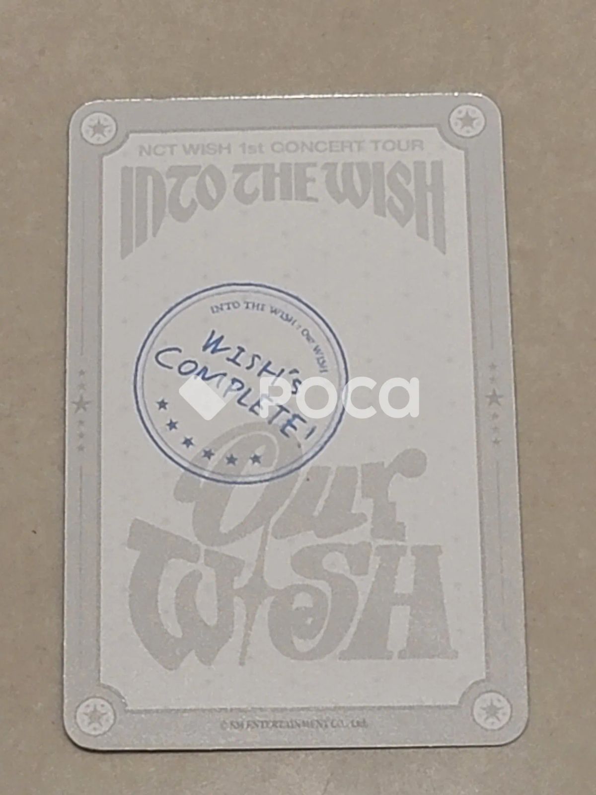 NCT ユウシ NCT WISH 1st CONCERT TOUR 'INTO THE WISH : Our WISH