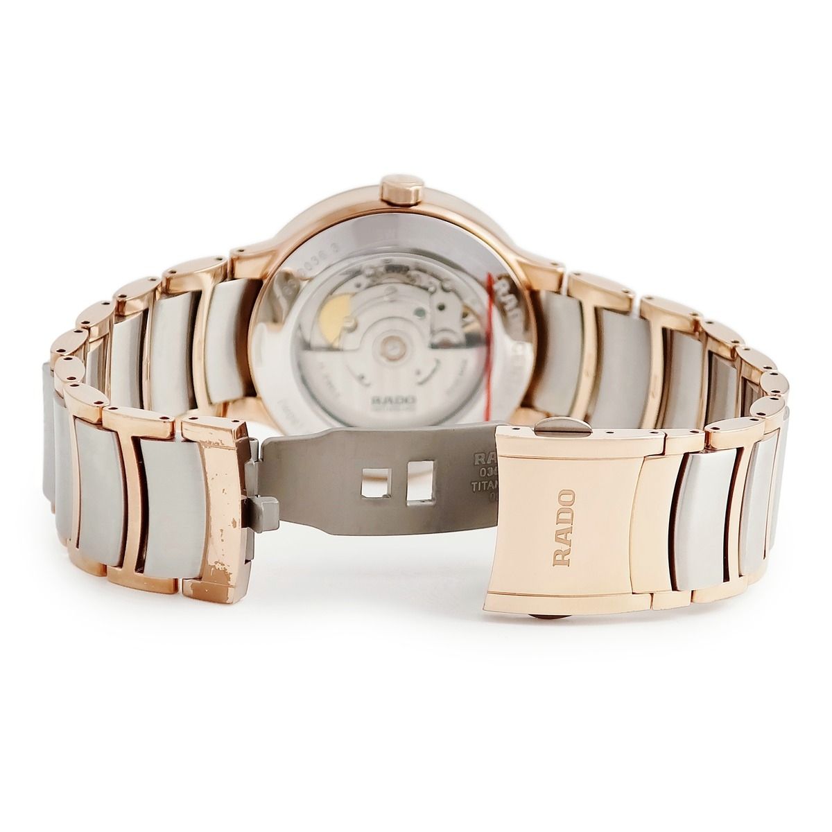  ラドー 腕時計 R30036013 鑑定済み ブランド 薄手ニット 自動巻き時計 腕時計(アナログ)