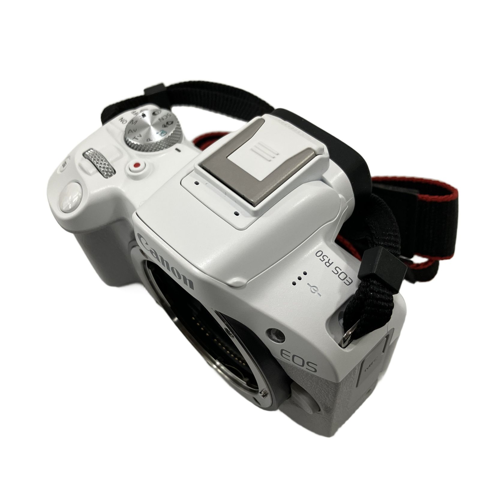 Canon EOS R50ミラーレス一眼 ホワイト 18-45mm レンズ付き EOS R50