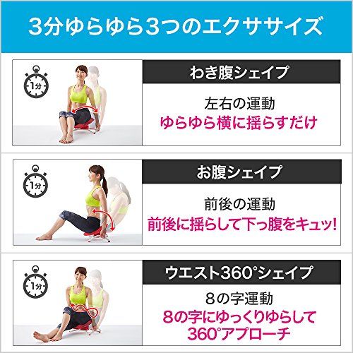 ショップジャパン ながらウォーク 1年付 骨盤 運動器具po