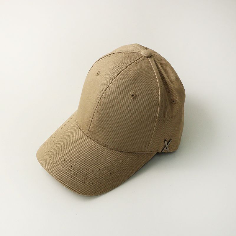 美品 バザール VARZAR Stud logo over fit ball cap オーバーフィット
