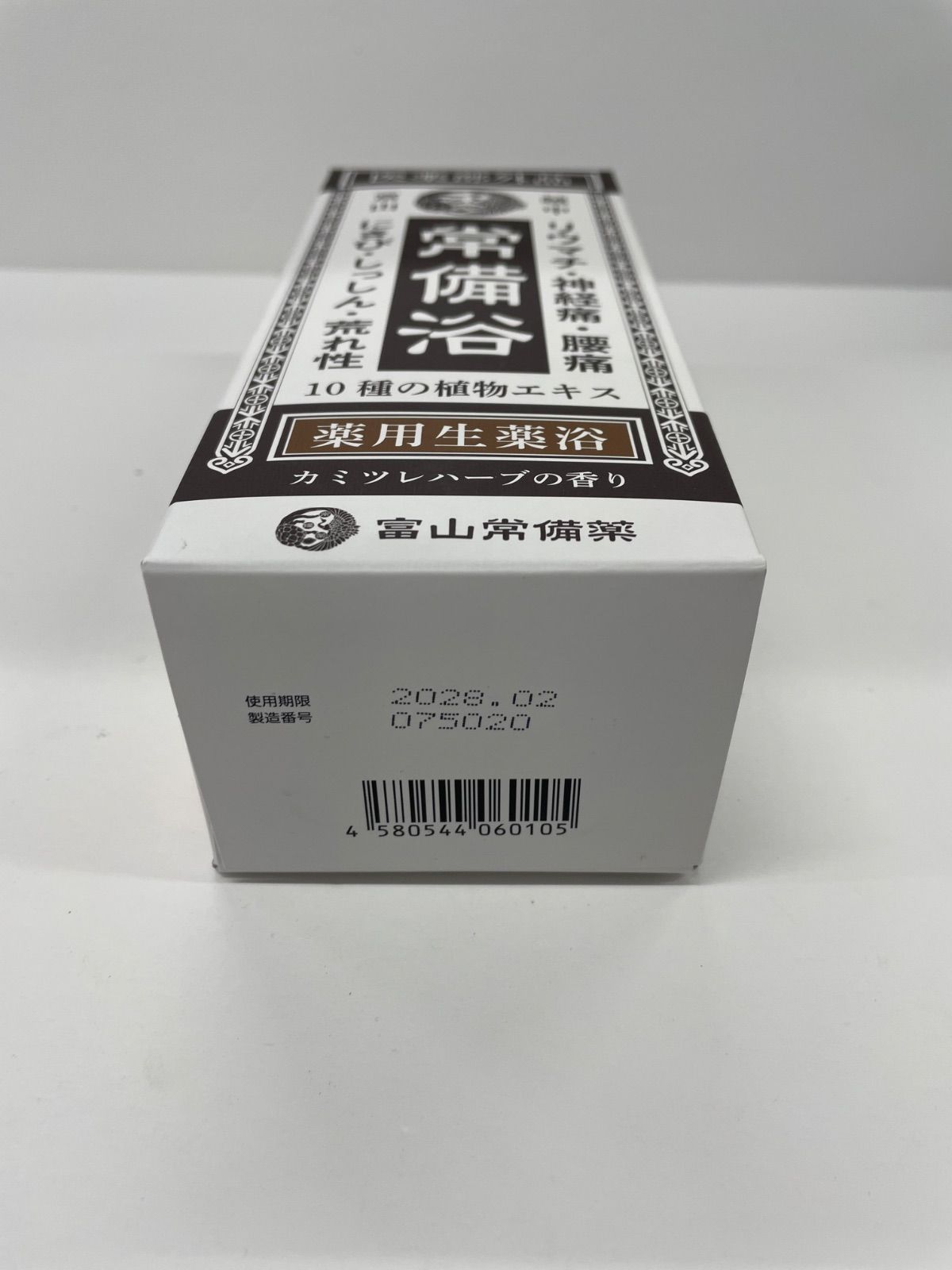 E701 富山常備薬 常備浴 カミツレハーブの香り 400ml 使用期限:2028.02