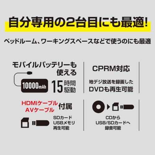 ミニ DVDプレーヤー