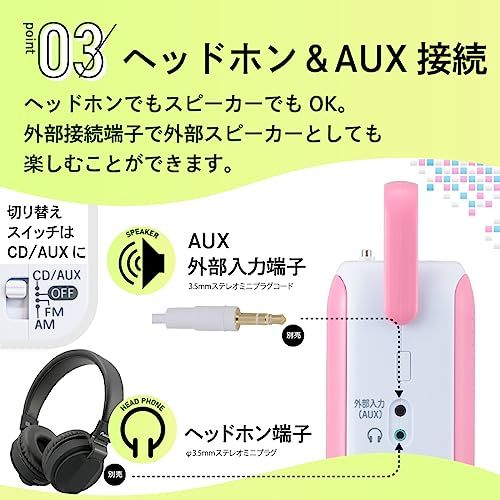 CDプレーヤー ポータブル