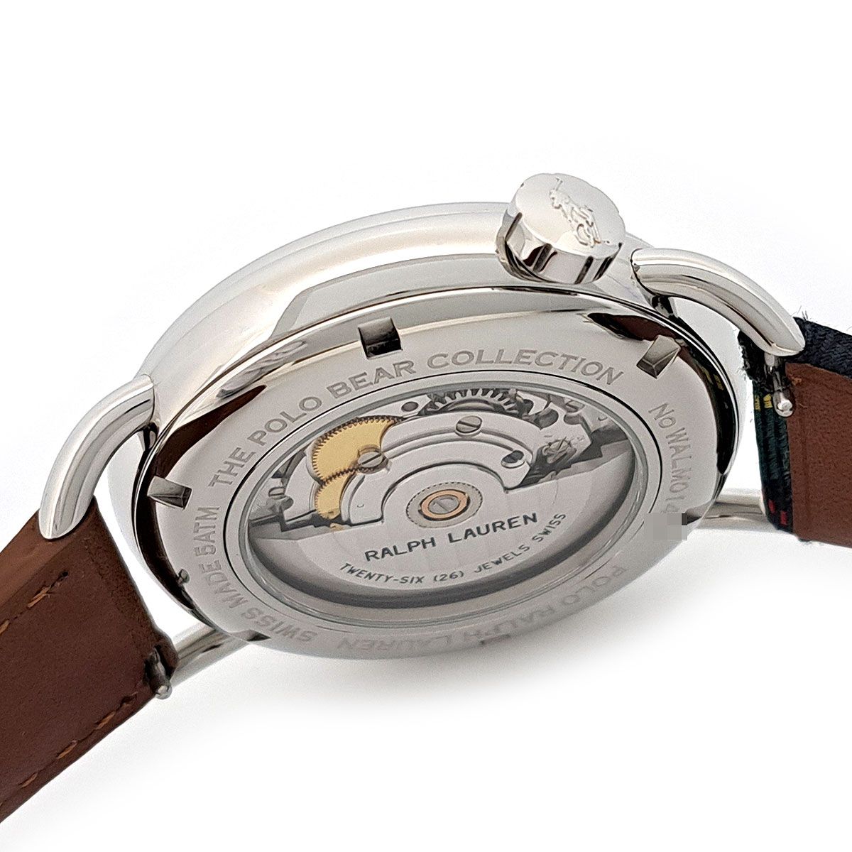  ラルフローレン ポロ ベアウォッチ コレクション ベッドフォード 472836824001 自動巻き ステンレススティール メンズ RALPH LAUREN 時計 セーター 自動巻き時計 腕時計(アナログ)
