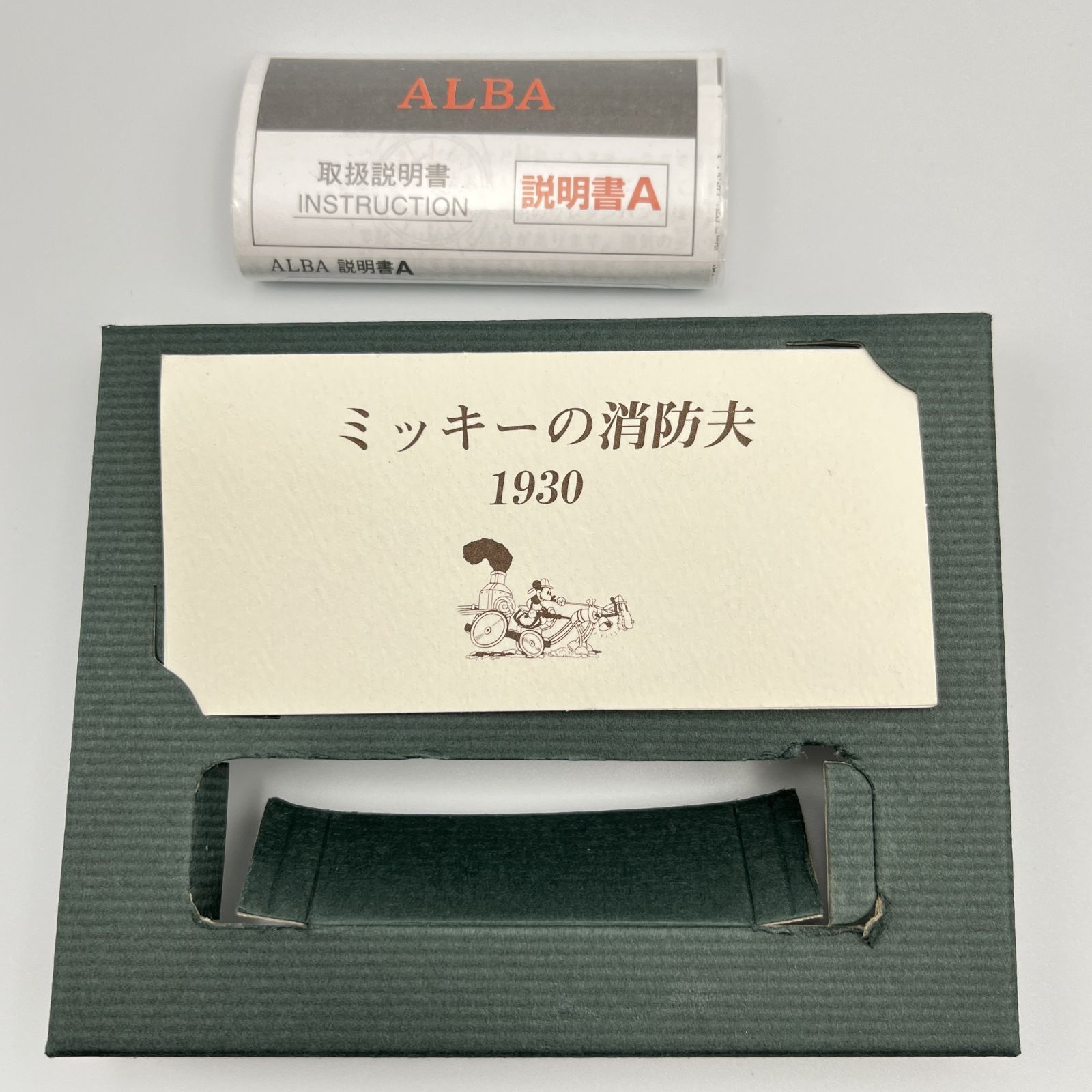 SEIKO セイコー ALBA アルバ V501-5E60 ミッキーの消防夫 1930本限定