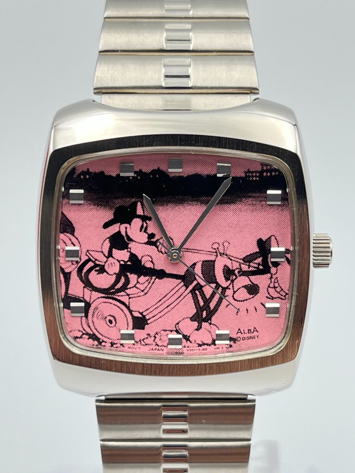 SEIKO セイコー ALBA アルバ V501-5E60 ミッキーの消防夫 1930本限定