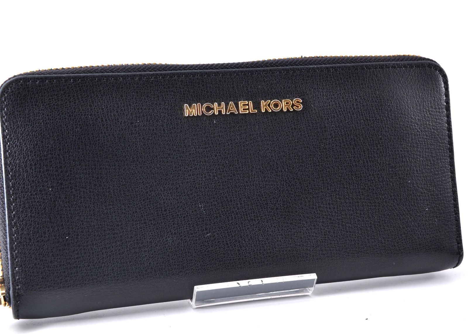 未使用 MICHAEL KORS マイケルコース Zip ジップ Long Wallet 長財布