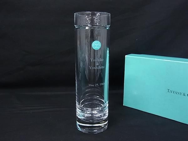 □新品□未使用□ TIFFANY＆Co ティファニー フラワーベース 花瓶