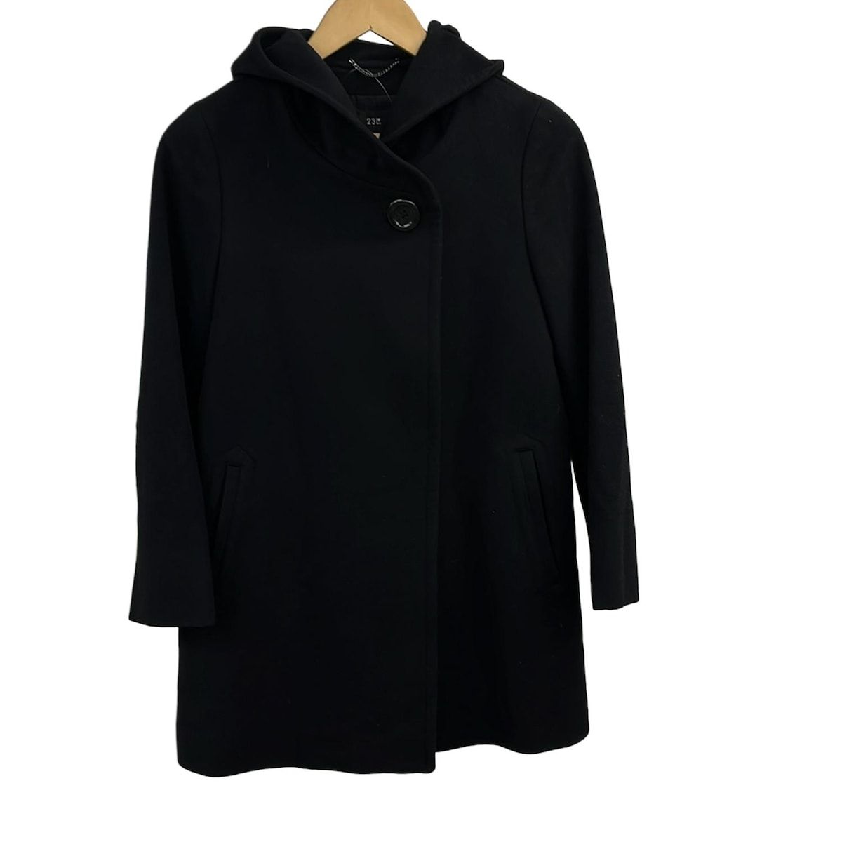最終価格✴︎ 23区　ブラック　ロングコート ニジュウサンク M 38 最終価格✴︎ 23区 ブラック ロングコート ニジュウサンク M 38
