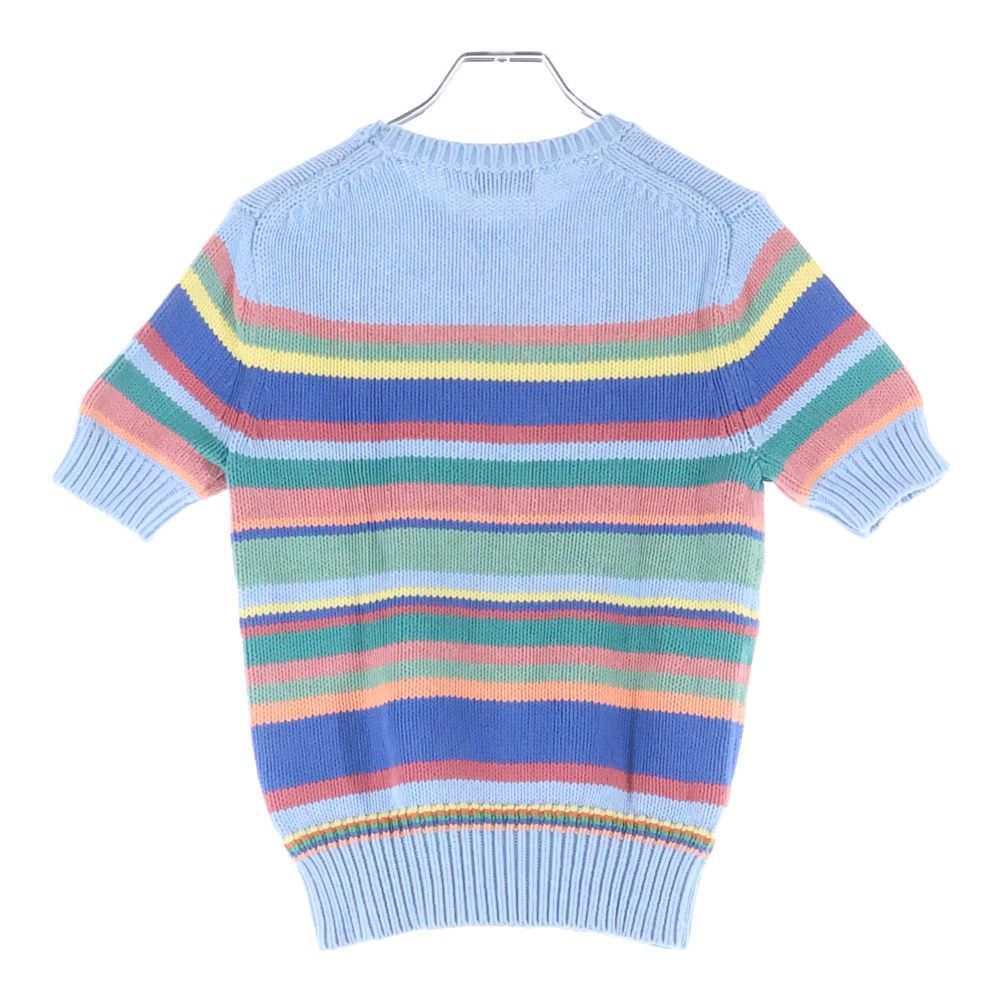 ポロ ラルフローレン ﾏﾙﾁｶﾗｰ Striped Pointelle ﾌﾟﾙｵｰﾊﾞｰﾆｯﾄ XS POLO RALPH LAUREN - ポロ ラルフローレン ﾏﾙﾁｶﾗｰ Striped Pointelle