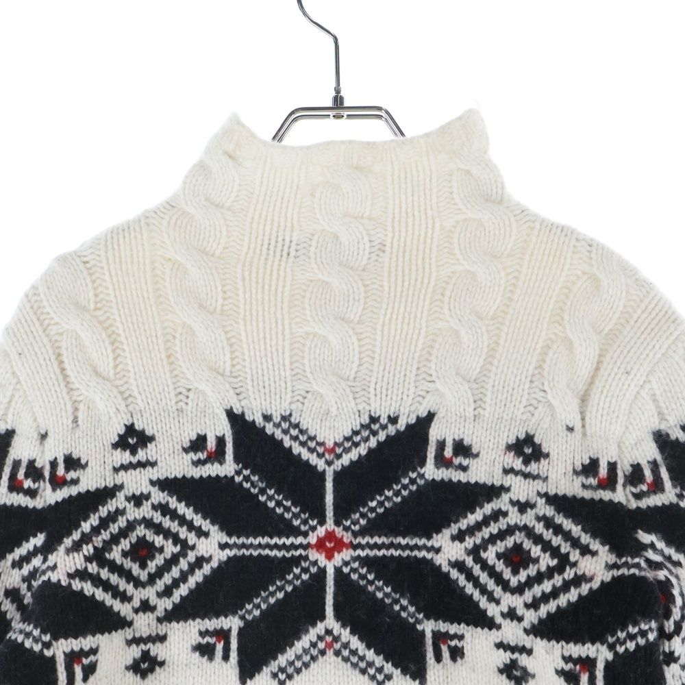 LAUREN RALPH LAUREN (ローレンラルフローレン) ウール ノルディック柄