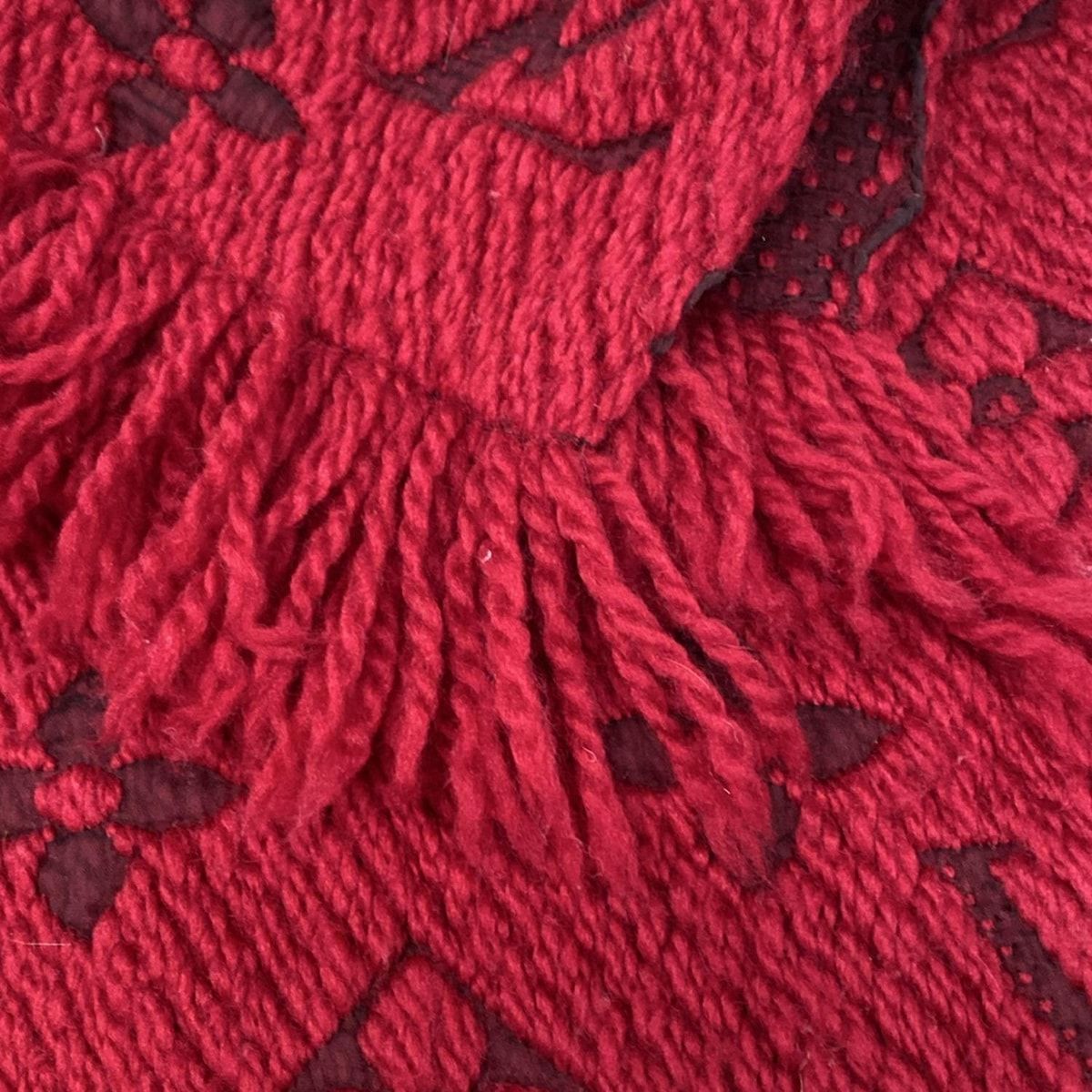 ルイヴィトン エシャルプ・ロゴマニア マフラー ルビー レディース M72432 LOUIS VUITTON ルイ・ヴィトン マフラー エシャルプ・ロゴマニア