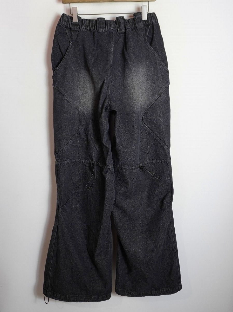 25SS FLAGSTUFF フラグスタフ CPG RHOMBUS DENIM PANTS 2WAY デニム