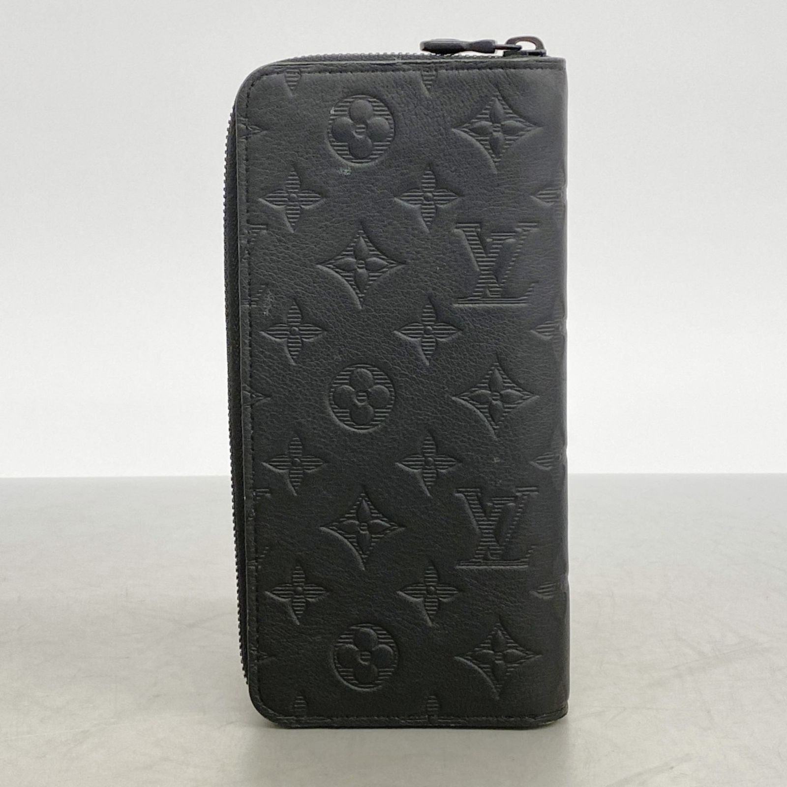 ヴィトン モノグラム ヴェルティカル ジッピーウォレット ブラック M62902 ルイヴィトン モノグラムシャドウ ジッピーウォレット・ヴェルティカル