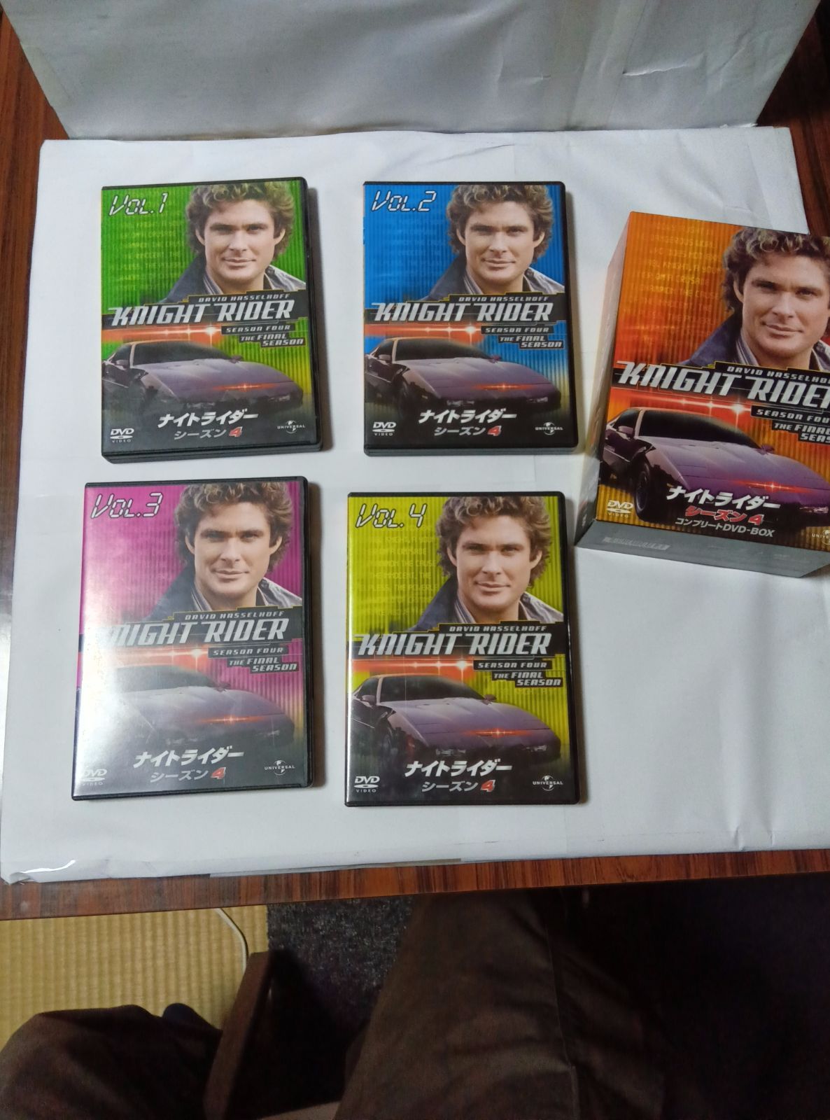ナイトライダー Season4 1〜4 DVD - メルカリ