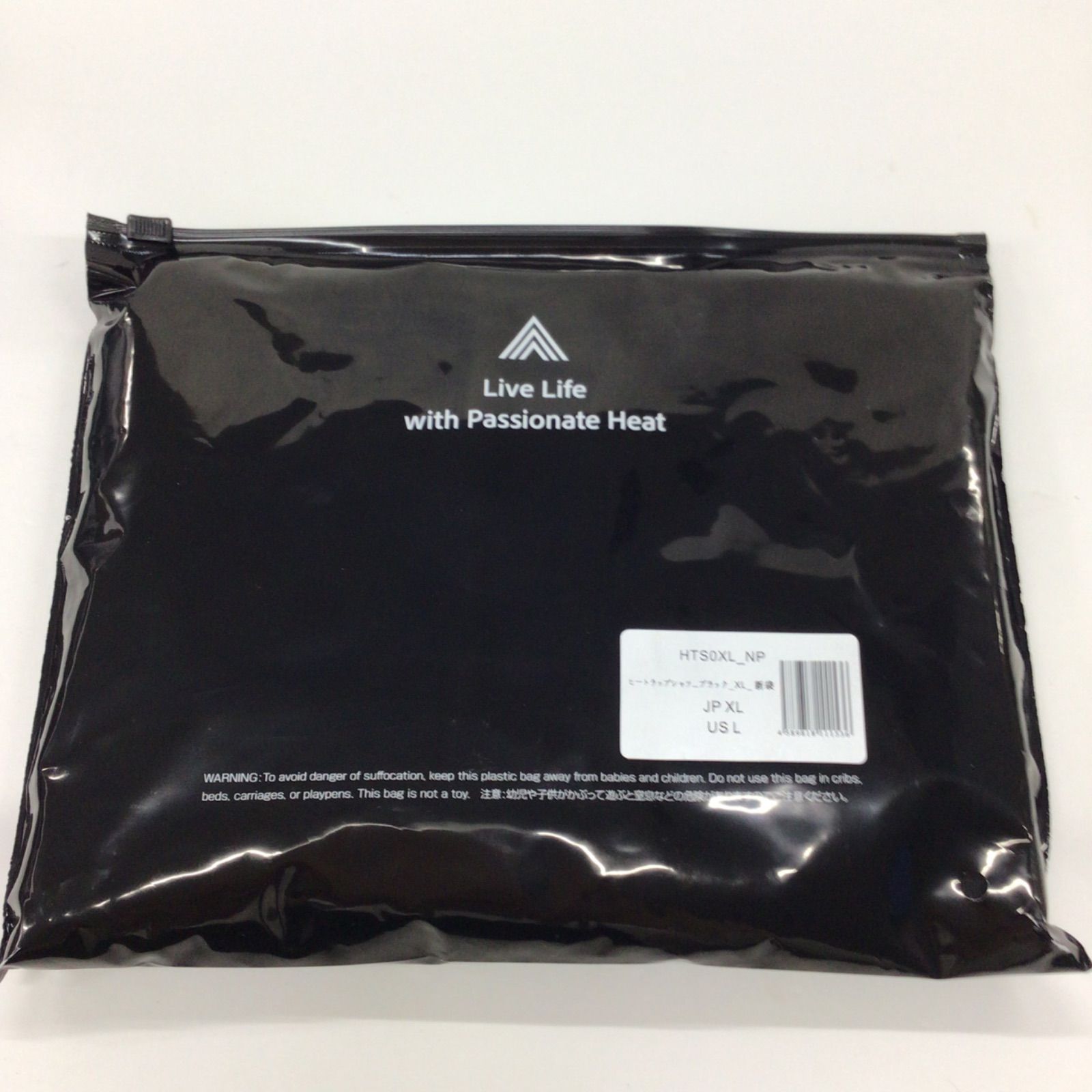 P1269 K HEATTRAP ヒートラップシャツ ブラック XLサイズ - メルカリ