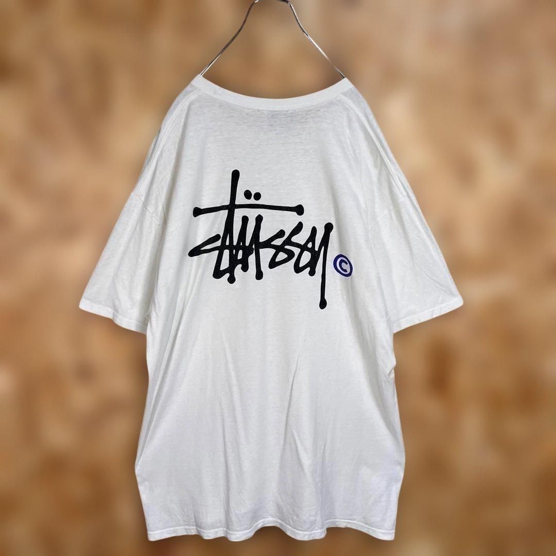 00's OLDステューシーstussy ショーンフォントロゴ TシャツXL