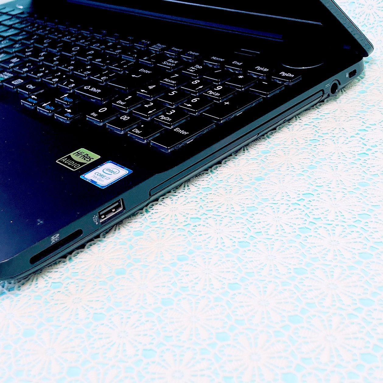 Corei7❣️大容量1TB✨️薄型ノートパソコン✨️おしゃれ黒