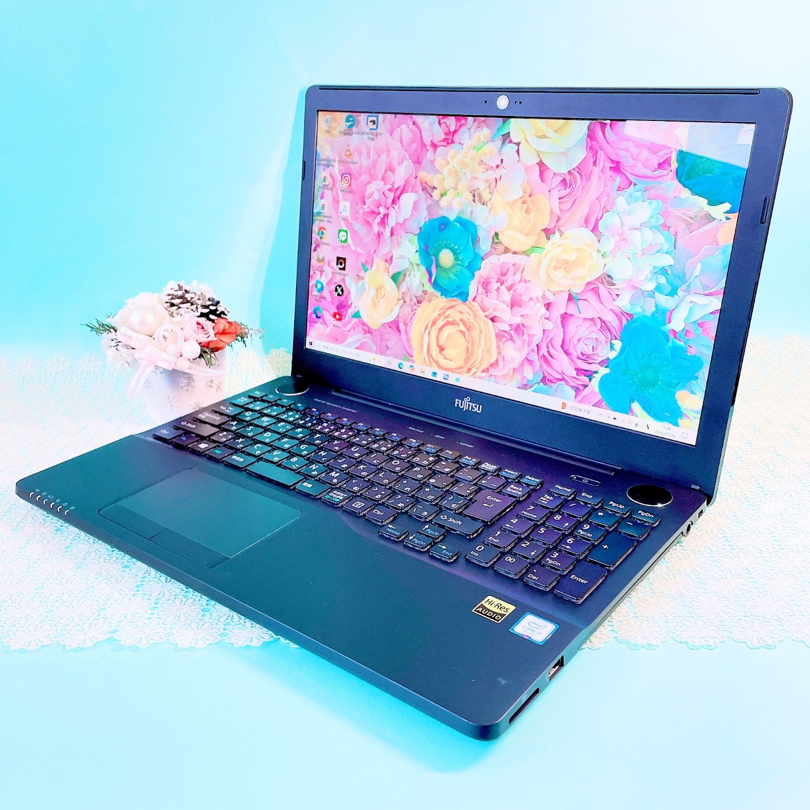 Corei7❣️大容量1TB✨️薄型ノートパソコン✨️おしゃれ黒