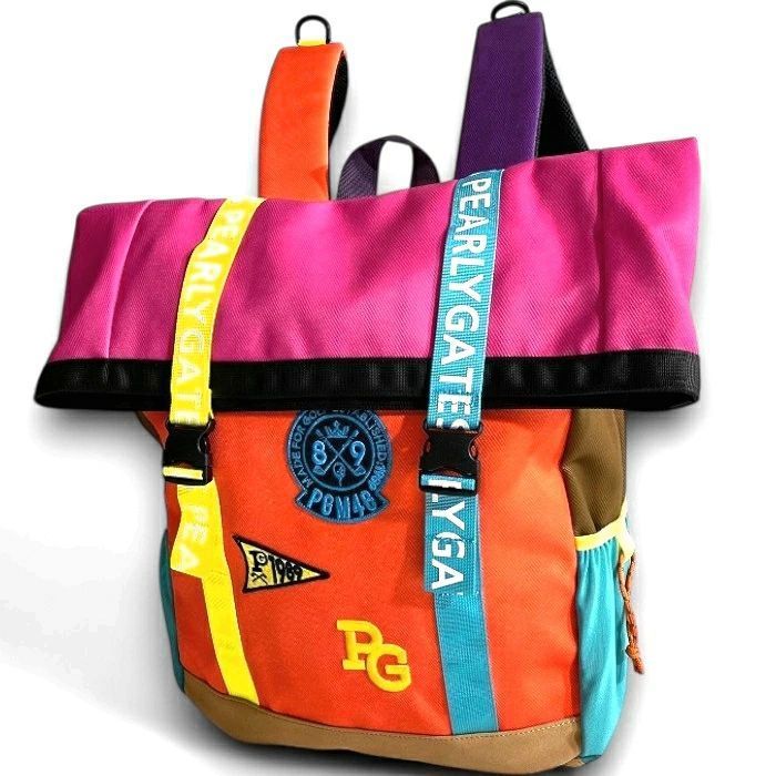 PEARLY GATES パーリーゲイツ ゴルフ マルチカラー 背面メッシュ