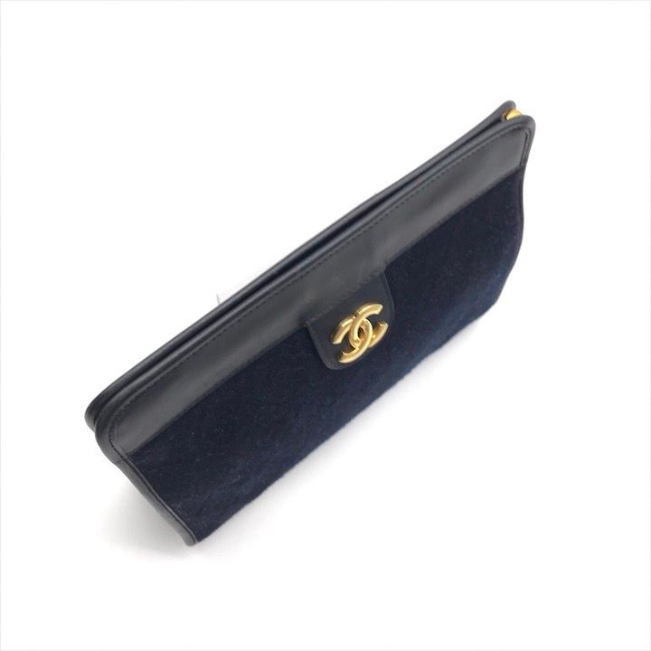 正規品 シャネル CHANEL ココマーク マトラッセ レザー クラッチバッグ 良品 CHANEL シャネル ココマーク ミニ マトラッセ クラッチ セカンド