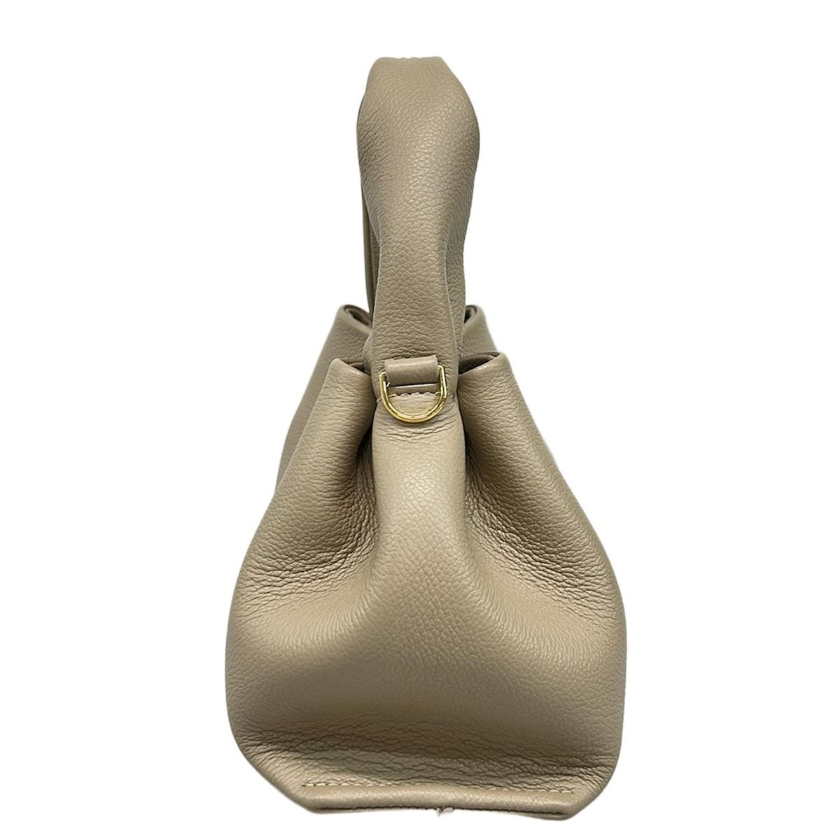 POLENE ポレーヌ ヌメロ ヌフ ハンドバッグ レザー トープ グレー Polène | バッグ - Numéro Neuf - トープ テクスチャード