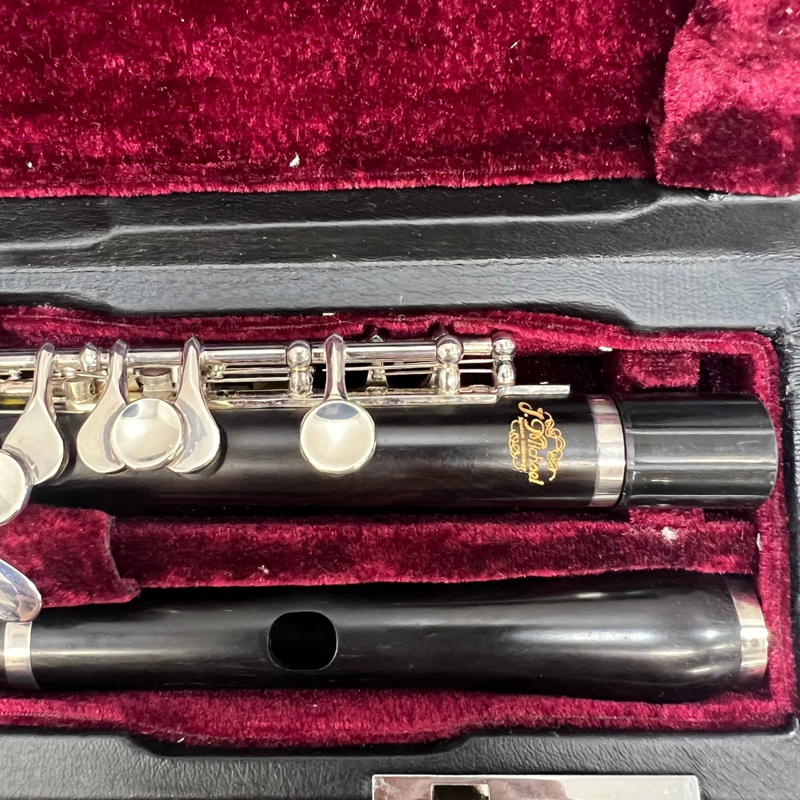 ジェイマイケル ピッコロ PC-800 木製(エボニー) 銀メッキ SILVERPLATE