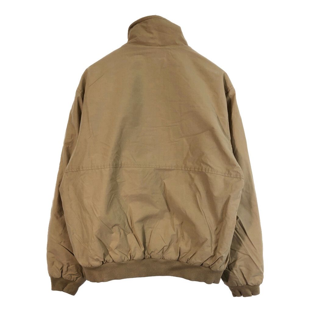 Polo by Ralph Lauren ポロ ラルフローレン ウォームアップジャケット ベージュ(メンズ M)中古 古着 X2615 Polo by Ralph Lauren ポロ ラルフローレン ウォームアップジャケット