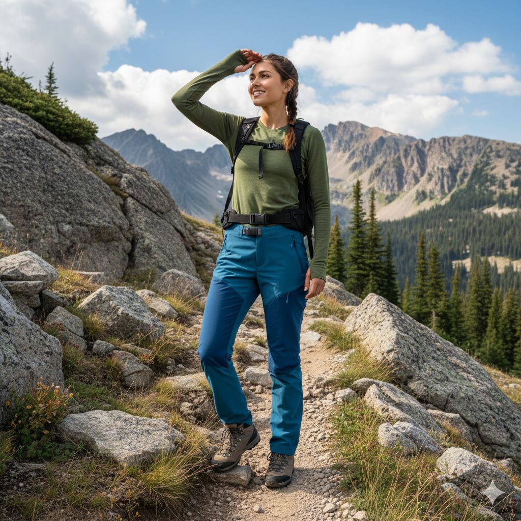 モンベル ロングパンツ レディースM S Mサイズのショート丈 マラード mont bell アウトドア