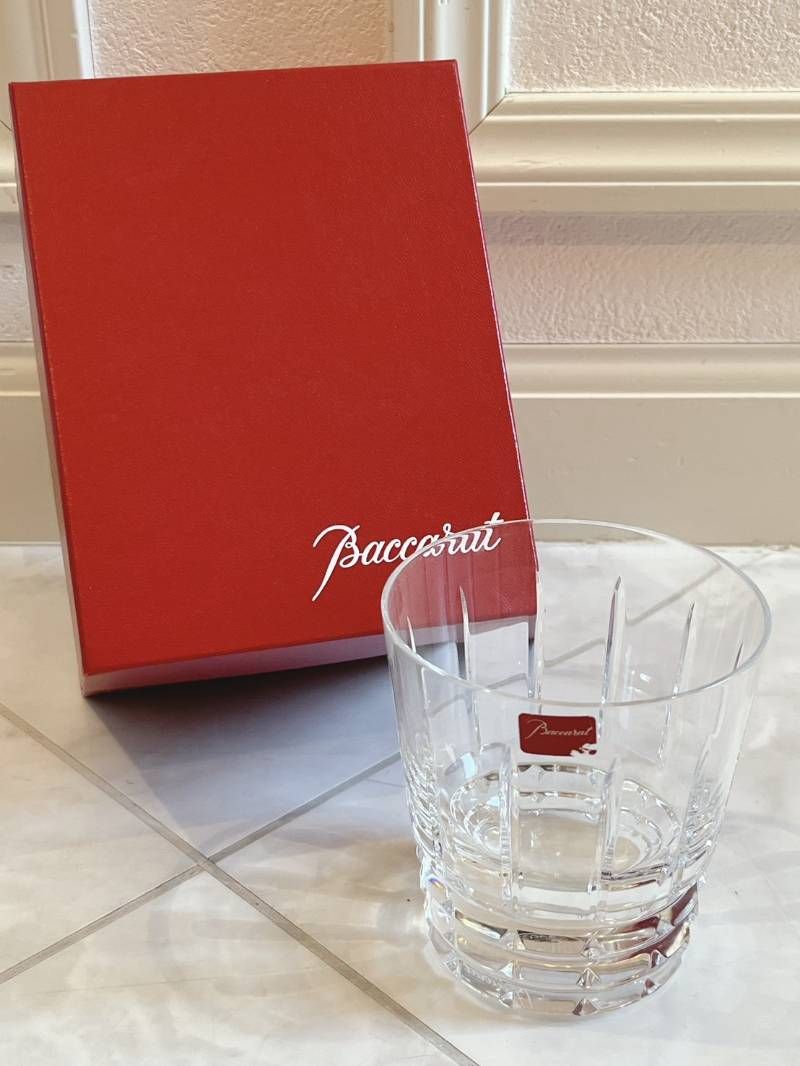 【未使用保管品】Baccarat バカラ アルルカン クリスタルタンブラー baccarat バカラ アルルカン タンブラー グラス クリスタルガラス