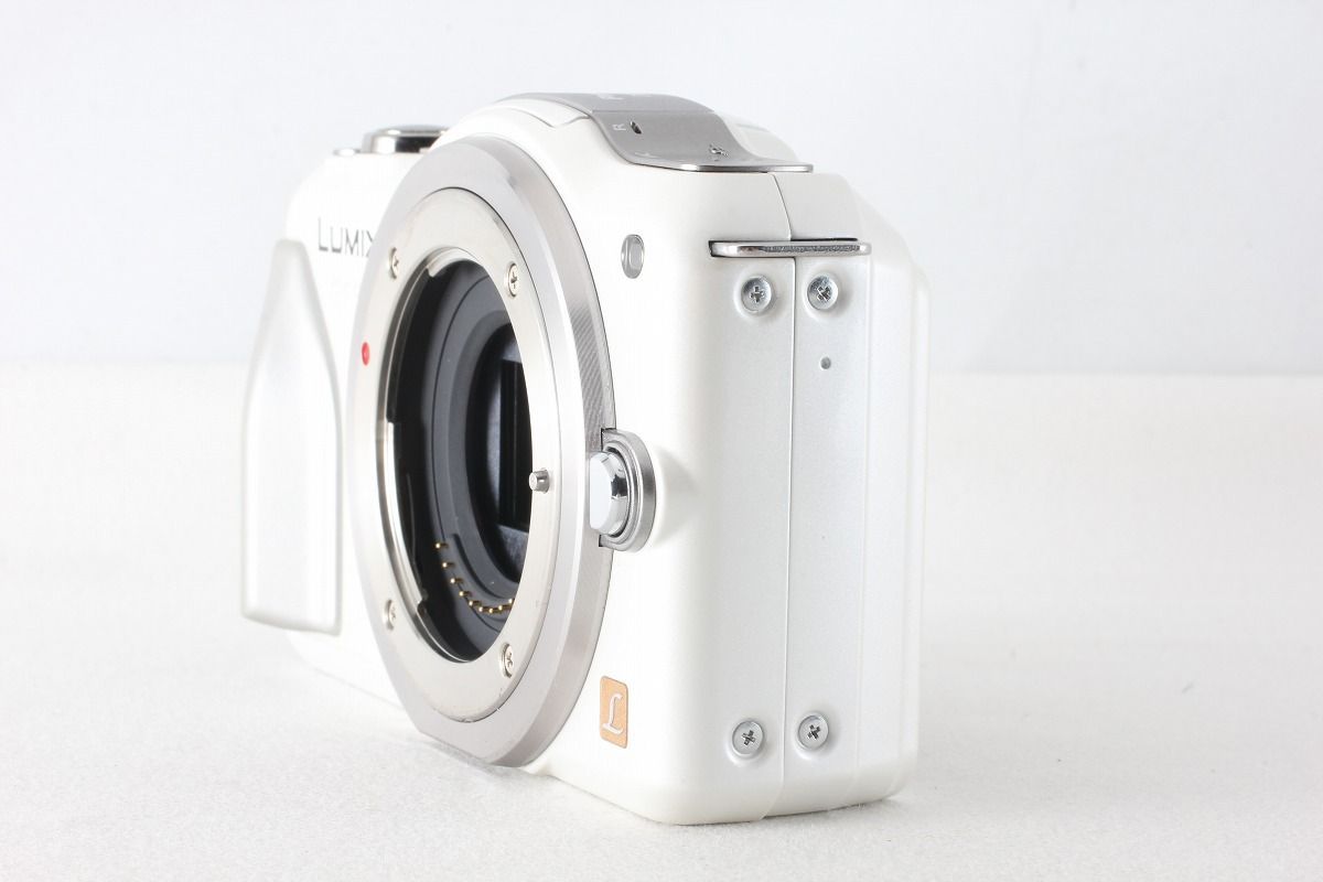 Panasonic Lumix DMC-GF5 ホワイト ダブルズーム パナソニック LUMIX DMC-GF5X-W 電動ズームレンズキット [シェル