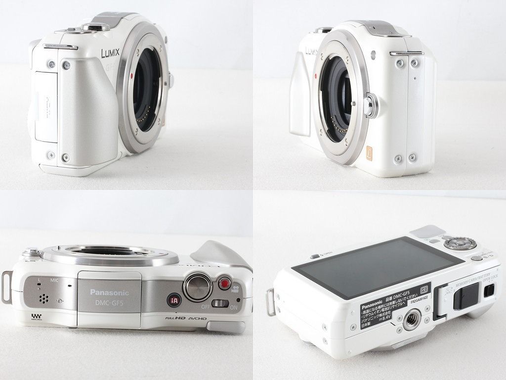 パナソニック Panasonic LUMIX DMC-GF5X 電動ズームキット シェル