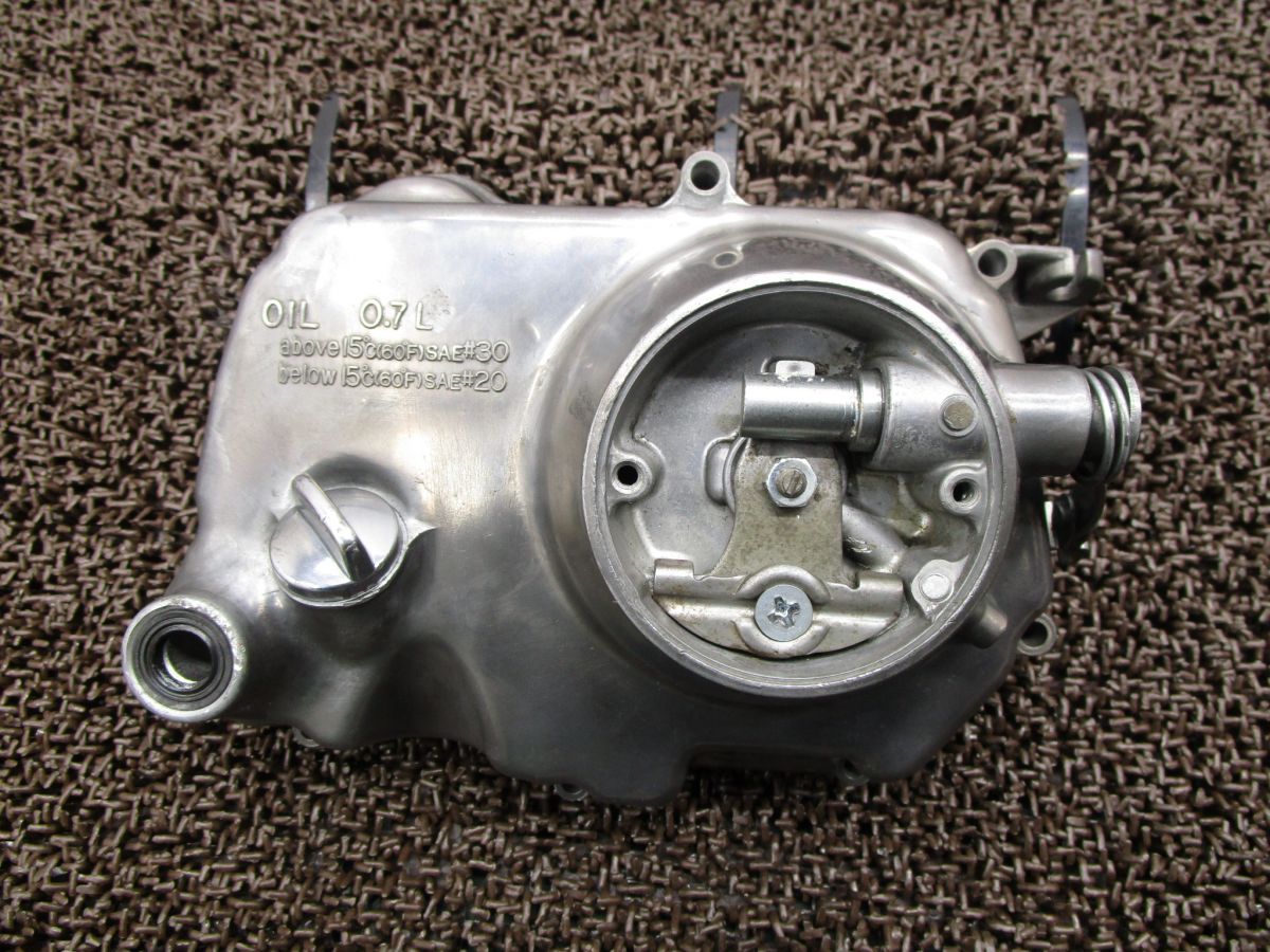 ダックス50 浮文字 クラッチカバー △B1106！ST50 ホンダ Dax キャブ車