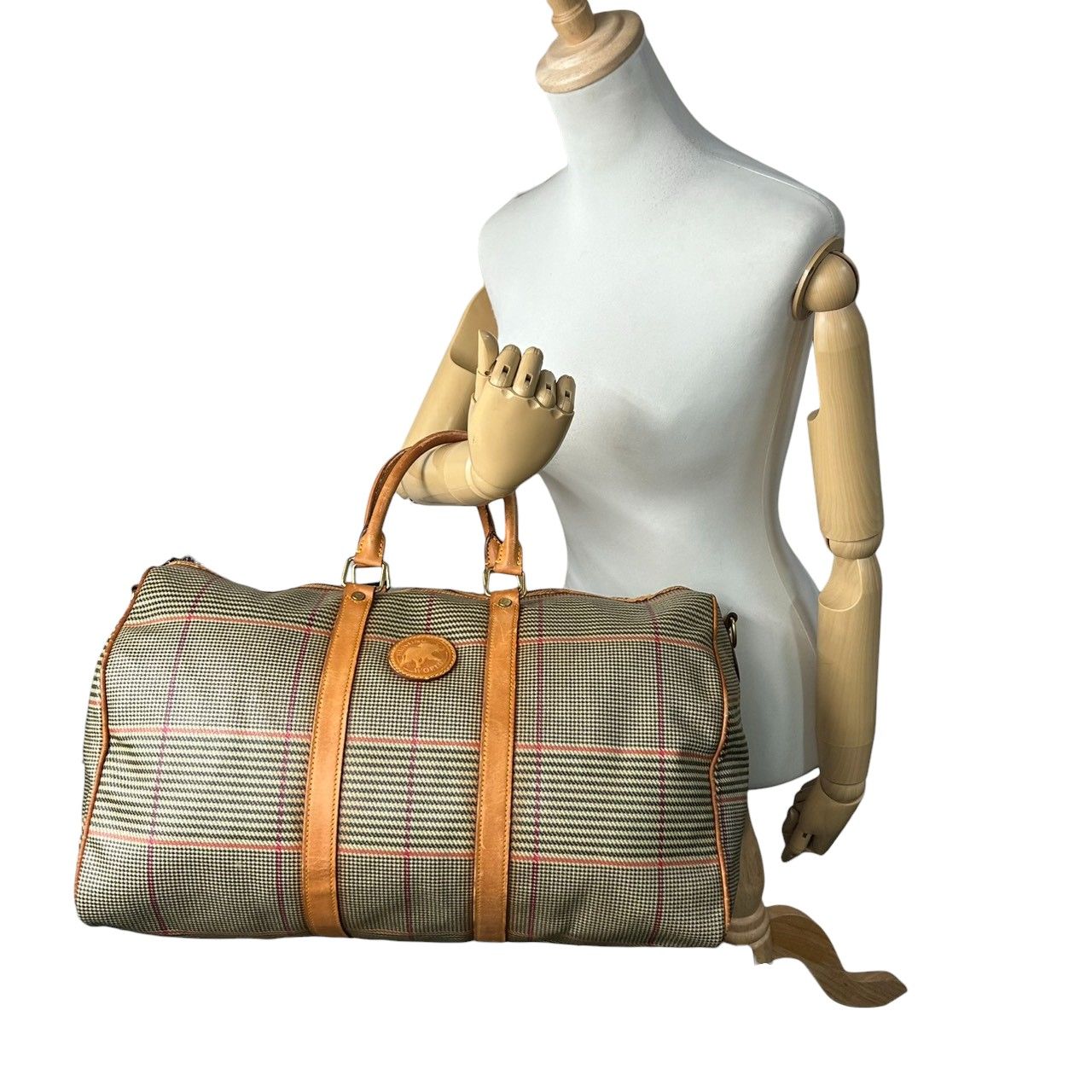 良品】ハンティングワールド HUNTING WORLD ボストンバッグ 旅行鞄