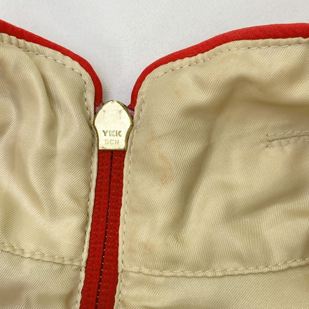 サイズ：38 ARCHIVIO アルチビオ 中綿ベスト ドット柄 ベージュ系