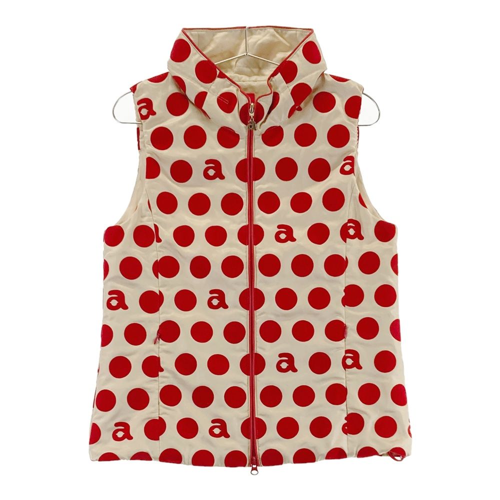 ★archivio★ アルチビオ レディース 中綿ベスト 38 サイズ：38 ARCHIVIO アルチビオ 中綿ベスト ドット柄 ベージュ系