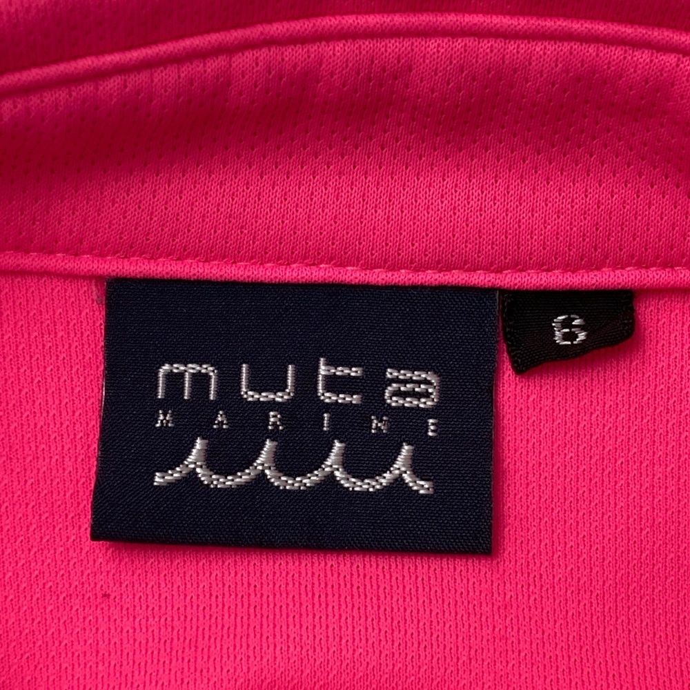 muta marine ポロシャツ 黒とピンク ムータマリン サイズ7 L XL muta marine ポロシャツ 黒とピンク ムータマリン サイズ7 L XL muta