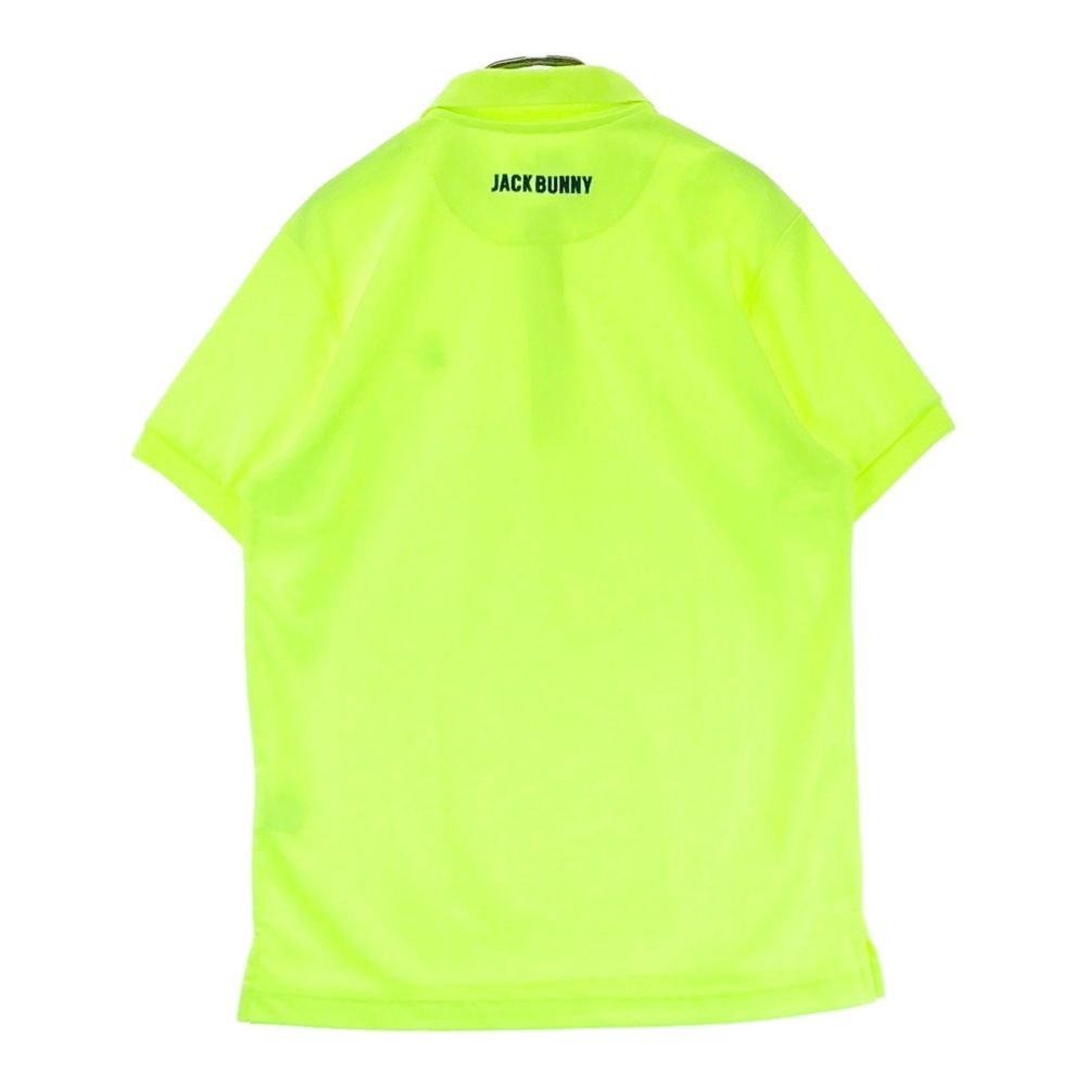 サイズ：4 JACK BUNNY ジャックバニー 半袖ポロシャツ イエロー系