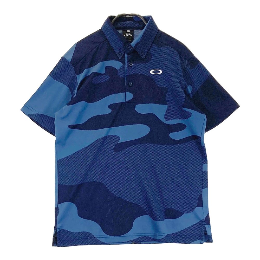 サイズ：M OAKLEY オークリー FOA400844 半袖ポロシャツ ボタンダウン