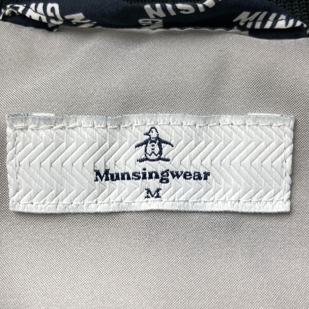 サイズ：M MUNSING WEAR マンシングウェア 中綿 ワンピース 総柄