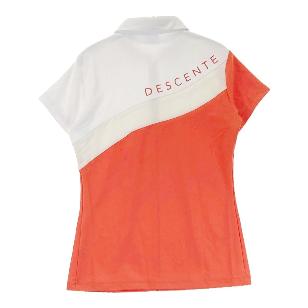 サイズ：S DESCENTE GOLF デサントゴルフ トリコロール ハーフジップ