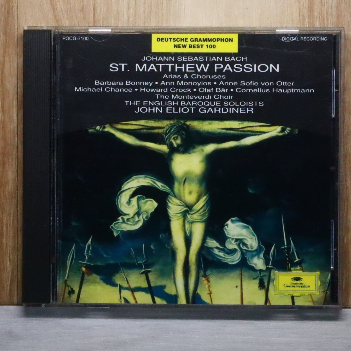 国内盤CD☆ボニー(バーバラ)/Barbara Bonney□ バッハ:マタイ受難曲